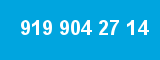 919 904 27 14 919 904 27 14